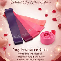 TPE Yoga Resistance Band - Stretch Loop for Glutes, Pilates & Strength Training