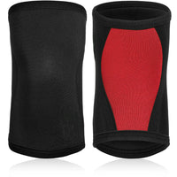 7mm Compression Knee Sleeves - Weightlifting Support Braces for Strength Training