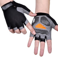 Breathable Half-Finger Cycling Gloves - Anti-Slip Training Gloves for Gym & Riding