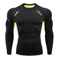 Quick-Dry Men's Compression Training T-Shirt
