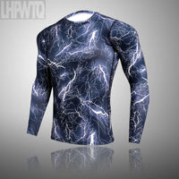 Men's Camouflage Thermal Base Layer Set