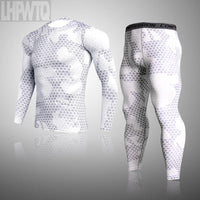 Men's Camouflage Thermal Base Layer Set