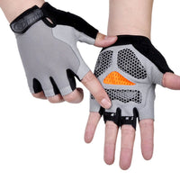 Breathable Half-Finger Cycling Gloves - Anti-Slip Training Gloves for Gym & Riding