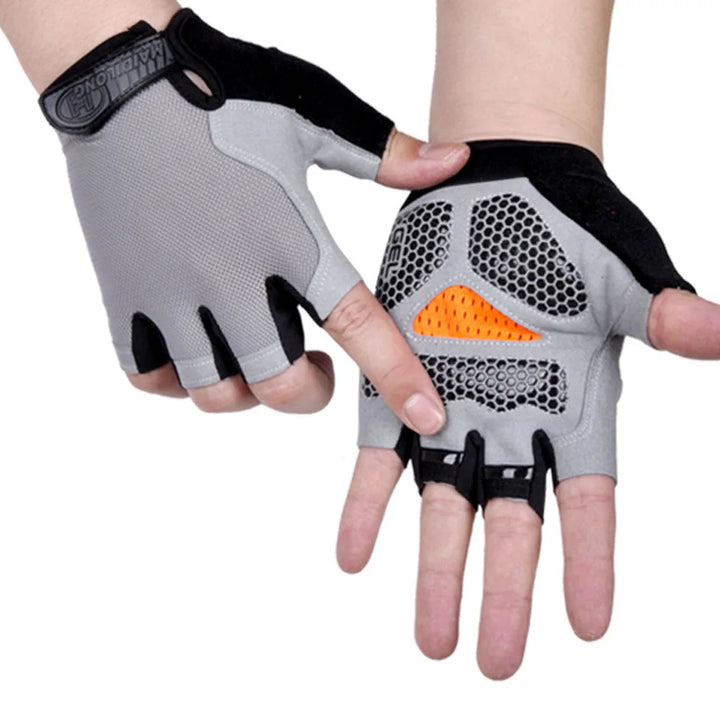 Breathable Half-Finger Cycling Gloves - Anti-Slip Training Gloves for Gym &amp; Riding