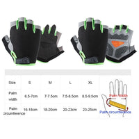 Breathable Half-Finger Cycling Gloves - Anti-Slip Training Gloves for Gym & Riding