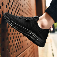 Men's Breathable Mesh Sneakers - Lightweight Walking Shoes for Summer Training