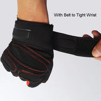 Wrist Support Training Gloves - Anti-Slip Gym Grips for Weightlifting