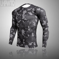 Men's Camouflage Thermal Base Layer Set