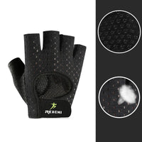Anti-Slip Weightlifting Gloves - Wrist Support Grips for CrossFit & Gym Training