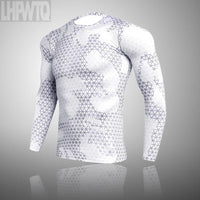 Men's Camouflage Thermal Base Layer Set