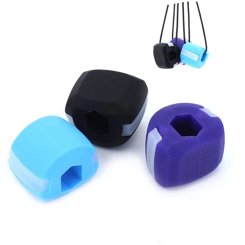 Silicone Jaw Exerciser Ball - Facial Toning Trainer for Jawline Workouts