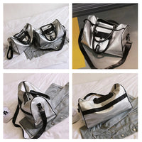 Glitter Gym Travel Bag - Stylish Sports Duffel for Training & Weekends