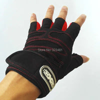 Wrist Support Training Gloves - Anti-Slip Gym Grips for Weightlifting