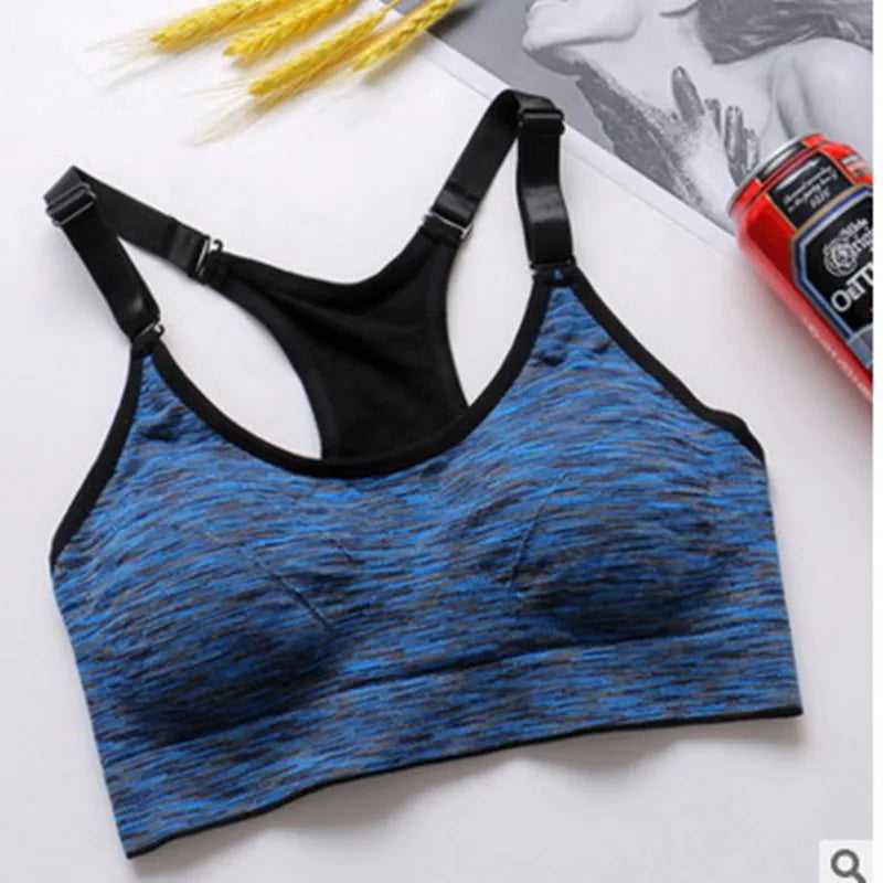 Supportive Push-Up Sports Bra Tank