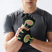 Anti-Slip Weightlifting Gloves - Wrist Support Grips for CrossFit & Gym Training