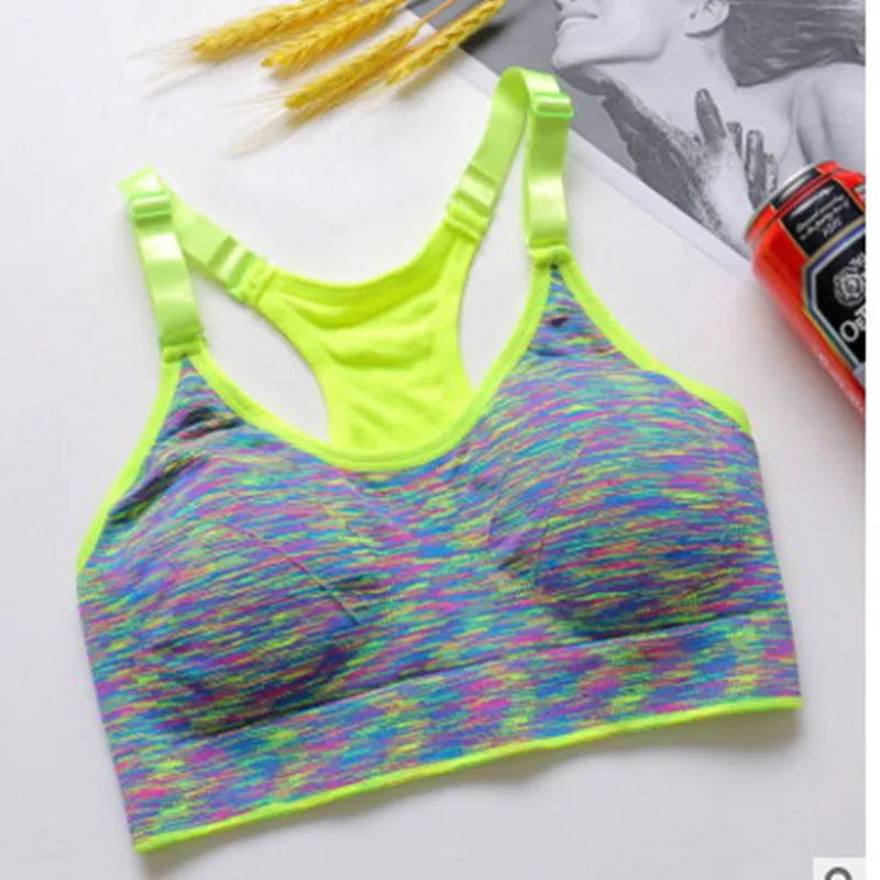 Supportive Push-Up Sports Bra Tank