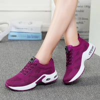 Women's Breathable Running Shoes - Lightweight Mesh Sneakers for Walking & Training