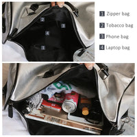 Glitter Gym Travel Bag - Stylish Sports Duffel for Training & Weekends