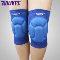 Thick Padded Knee Protectors - Impact Support Sleeves for Volleyball & Cycling