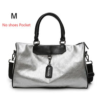 Glitter Gym Travel Bag - Stylish Sports Duffel for Training & Weekends