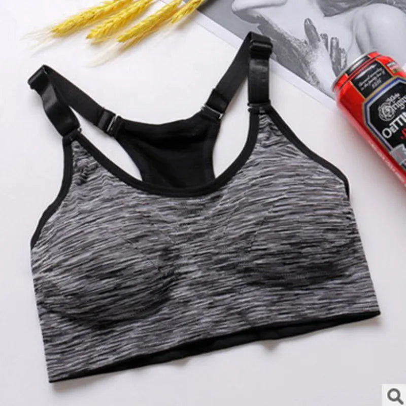 Supportive Push-Up Sports Bra Tank