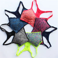 Supportive Push-Up Sports Bra Tank