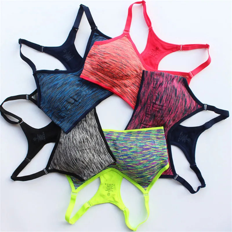 Supportive Push-Up Sports Bra Tank