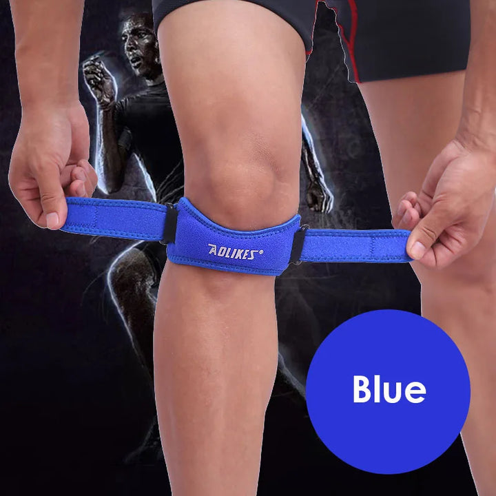 Adjustable Patellar Knee Strap - Targeted Support Band for Running &amp; Outdoor Sports