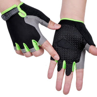 Breathable Half-Finger Cycling Gloves - Anti-Slip Training Gloves for Gym & Riding