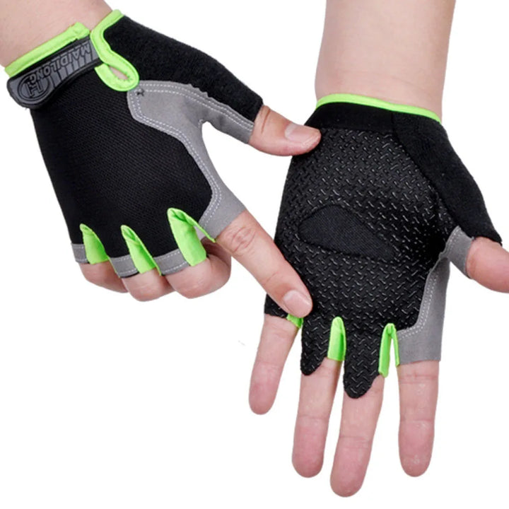 Breathable Half-Finger Cycling Gloves - Anti-Slip Training Gloves for Gym &amp; Riding