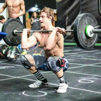 7mm Compression Knee Sleeves - Weightlifting Support Braces for Strength Training