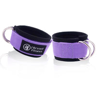 Padded Ankle Straps - Cable Machine Cuffs for Glute and Leg Workouts