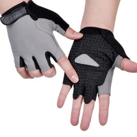 Breathable Half-Finger Cycling Gloves - Anti-Slip Training Gloves for Gym & Riding