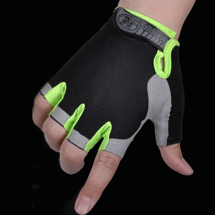 Breathable Half-Finger Cycling Gloves - Anti-Slip Training Gloves for Gym &amp; Riding
