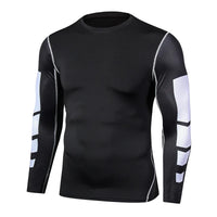 Quick-Dry Men's Compression Training T-Shirt