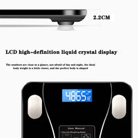 Smart Body Composition Scale - Bluetooth Weight Analyzer for Home Fitness Tracking