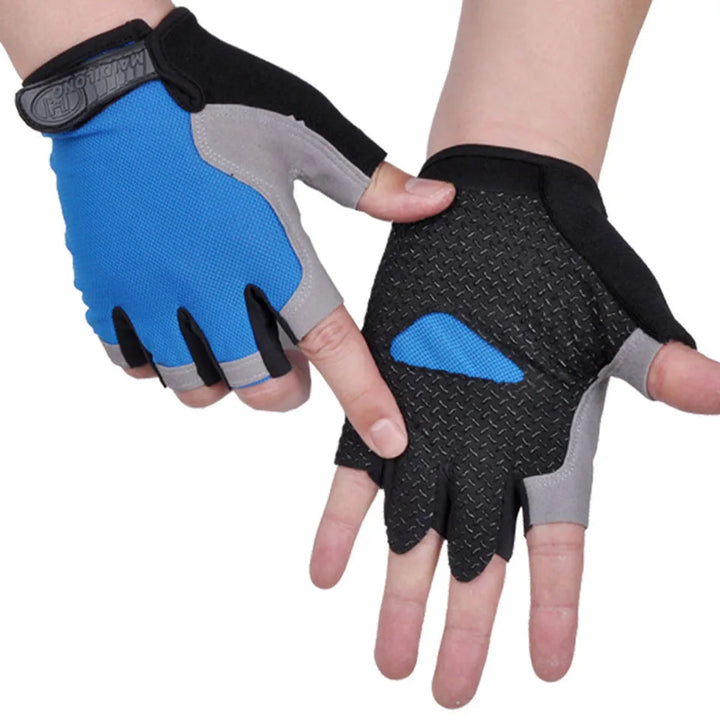 Breathable Half-Finger Cycling Gloves - Anti-Slip Training Gloves for Gym &amp; Riding