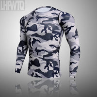 Men's Camouflage Thermal Base Layer Set