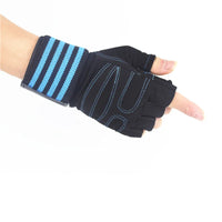 Wrist Support Training Gloves - Anti-Slip Gym Grips for Weightlifting