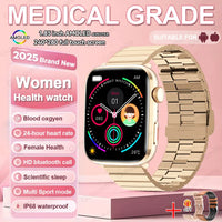 1.85" AMOLED Smart Watch - Women's Bluetooth Fitness Tracker with NFC & Health Monitoring