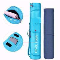 Waterproof Yoga Mat Gym Bag - Large-Capacity Carrier for Training & Travel