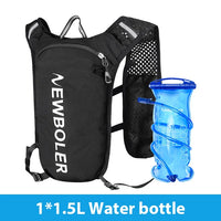 Ultra-Light Hydration Running Vest - Breathable Trail Pack for Marathon & Cycling