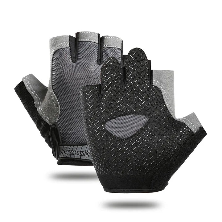Breathable Half-Finger Cycling Gloves - Anti-Slip Training Gloves for Gym &amp; Riding