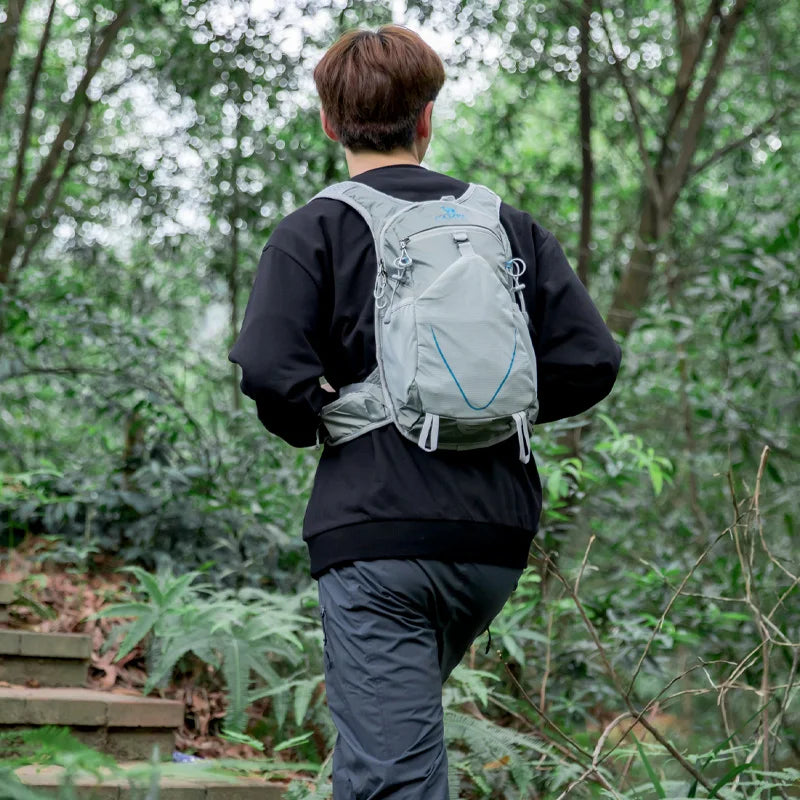 12L Waterproof Hiking Backpack - Lightweight Outdoor Pack for Cycling & Travel