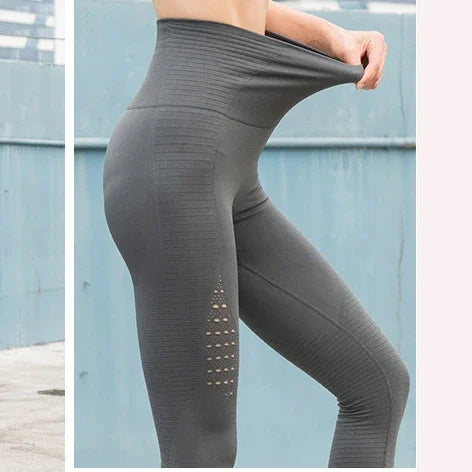 Seamless Tummy Control Compression Leggings