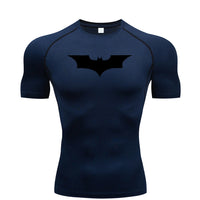 Men's Bat Print Compression T-Shirt