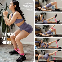TPE Yoga Resistance Band - Stretch Loop for Glutes, Pilates & Strength Training