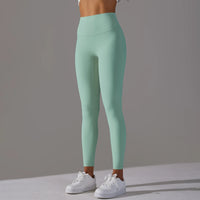 Breathable High-Waist Yoga Leggings - Women's Workout Tights for Running & Cycling
