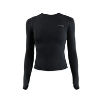 Seamless Long Sleeve Training Crop Top