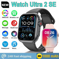 AMOLED GPS Smart Watch - Bluetooth Calling Fitness Watch with 1000mAh Battery